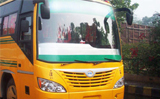 12 school children injured as bus overturns in Delhi